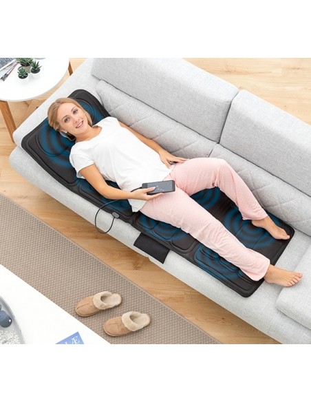 COLCHÃO MASSAGEM 10 MOTORES COM CALOR | Virtualvantagem | VRT.002.00097