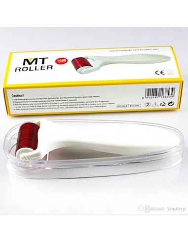 DERMAROLLER  1080 AGULHAS  TITÂNIO | Virtualvantagem | VRT.002.00027