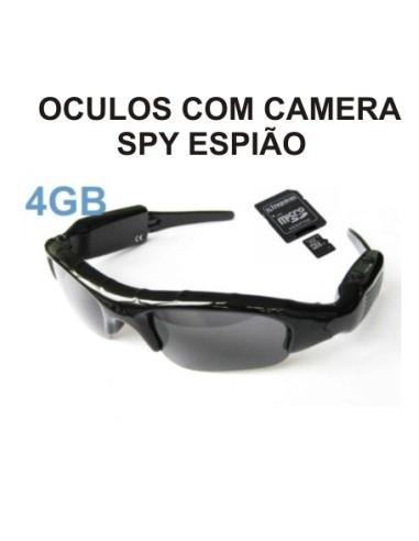 Oculos com Camera Oculta 4gb Video / Audio GADGETS