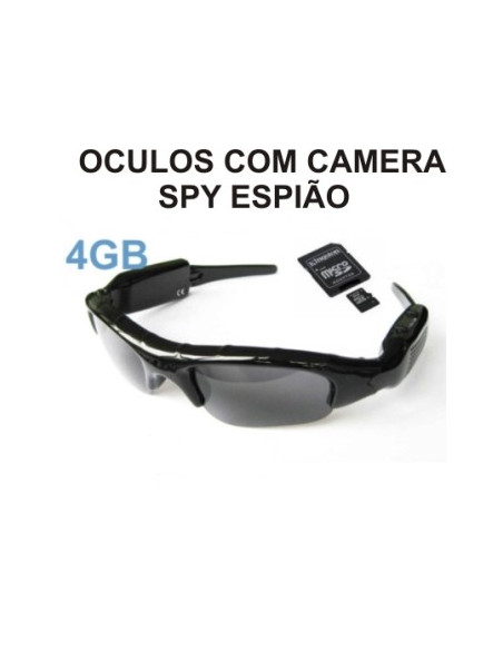 Oculos com Camera Oculta 4gb Video / Audio GADGETS
