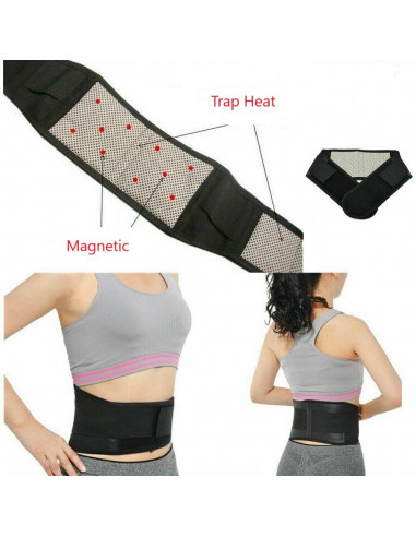 CINTA DE CORREÇÃO TERMICA IMÃS DE TURMALINA | Virtualvantagem | VRT.006.00044