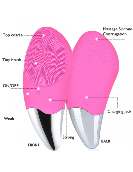 ESCOVA SÓNICA ELETRICA FACIAL | Virtualvantagem | VRT.002.00133