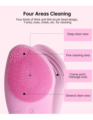 ESCOVA SÓNICA ELETRICA FACIAL | Virtualvantagem | VRT.002.00133