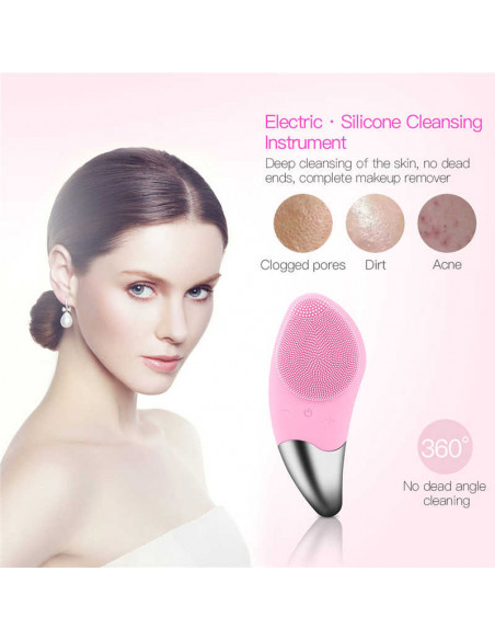 ESCOVA SÓNICA ELETRICA FACIAL | Virtualvantagem | VRT.002.00133