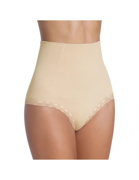CINTA ALTA SKIN COMPRESSÃO LACE SEM COSTURAS | Virtualvantagem | 47125