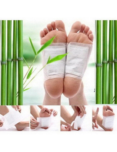 PENSOS DETOX FOOT PAD ADESIVOS  DETOX | Virtualvantagem | VRT.002.00080