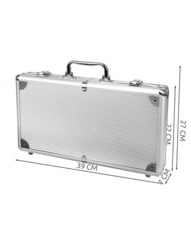 MALA POKER 300 FICHAS 11.5g | Virtualvantagem | VRT.009.00016