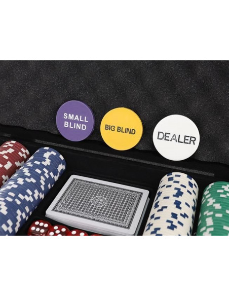 MALA POKER 300 FICHAS 11.5g | Virtualvantagem | VRT.009.00016