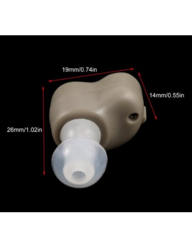 MINI APARELHO AUDITIVO AMPLIFICADOR SOM APARELHOS AUDITIVOS