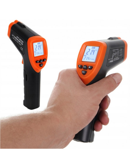 PIROMETRO TERMÔMETRO LASER -50 a -550ºC | Virtualvantagem | VRT.007.00144