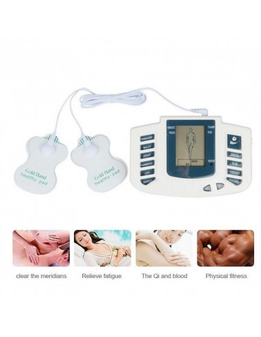 ELETROESTIMULADOR TENS ACUPUNTURA COM CHINELOS | Virtualvantagem | VRT.002.00148