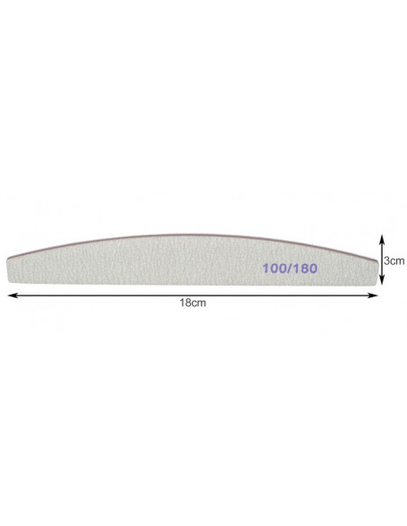 25 x LIMAS MEIA LUA 100/180 | Virtualvantagem | VRT.003.00095