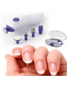 Mini Broca Unhas  com 5 Acessórios | Virtualvantagem |