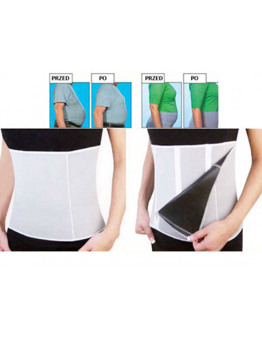CINTA TERMICA EM NEOPRENE AJUSTAVEL 130CM | Virtualvantagem | VRT.006.00049