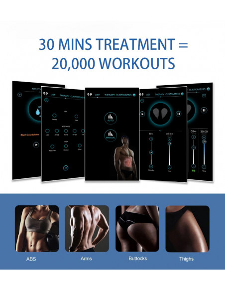 MAQUINA EMS SCULPT 5000 WATTS - 200HZ | Virtualvantagem | VRT.001.00075
