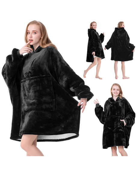 COBERTOR COM MANGAS E CAPUZ