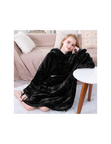 MANTA COM MANGAS E CAPUZ 