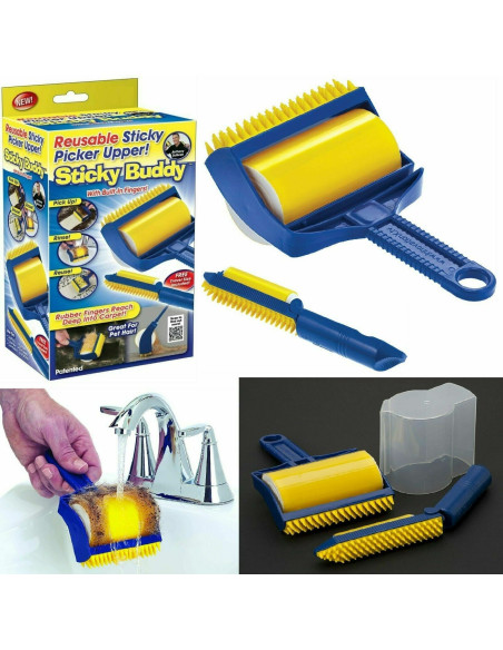ROLO TIRAR PÊLOS DA ROUPA STICKY BUDDY