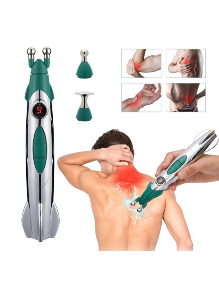 CANETA ACUPUNTURA ELETRICA ROCKET TENS THERAPY 