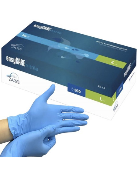 LUVAS DESCARTÁVEIS EM NITRILO