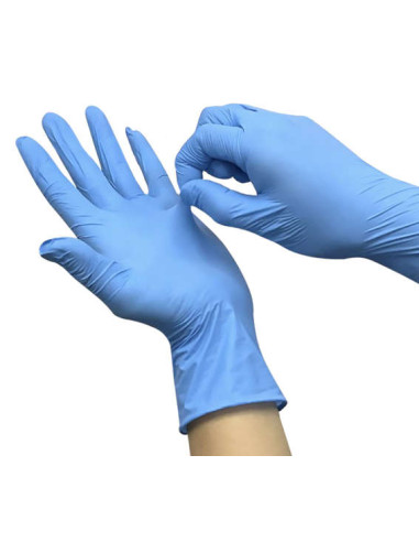 LUVAS DESCARTÁVEIS EM NITRILO