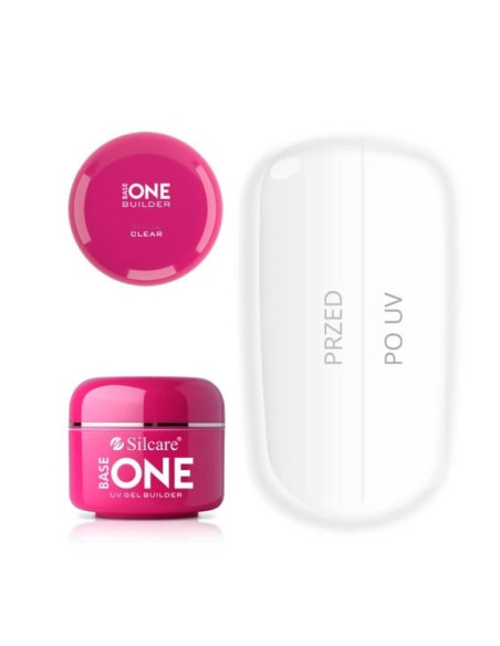 250g GEL UV  SILCARE BASE ONE CLEAR  VISCOSIDADE MÉDIA