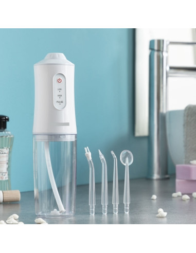 IRRIGADOR DENTAL ELETRICO RECARREGAVEL