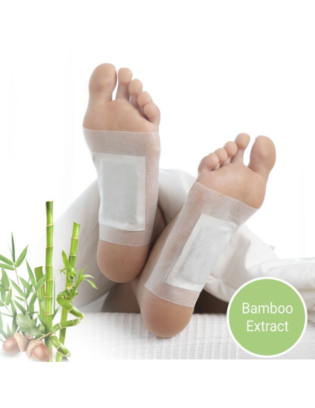 PENSOS DETOX PARA PÉS DE BAMBOO