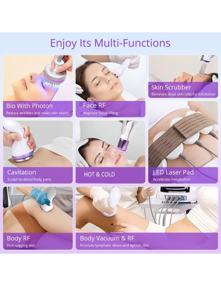 MAQUINA MULTIFUNÇÕES CAVITAÇÃO 10 EM 1