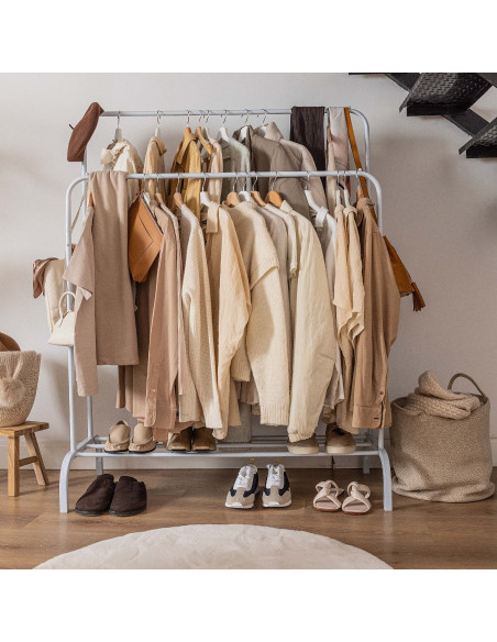 CABIDE PARA ROUPA E SAPATEIRA ATÉ 30 KG