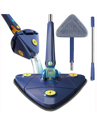 MOPA TRIANGULAR 360% ROTATIVA + 6 RECARGAS