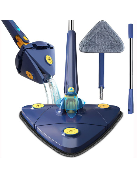 MOPA TRIANGULAR 360% ROTATIVA + 6 RECARGAS