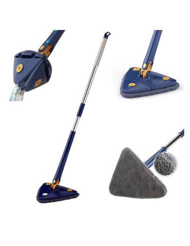 MOPA TRIANGULAR 360% ROTATIVA + 6 RECARGAS