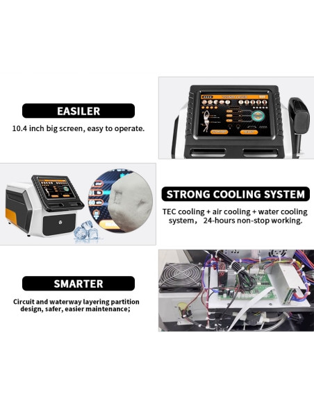 MAQUINA DEPILAÇÃO LASER DIODO 3 ONDAS