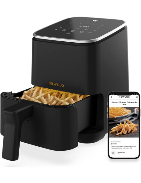FRITADEIRA AIR POWER NEWLUX V20 PRETO 