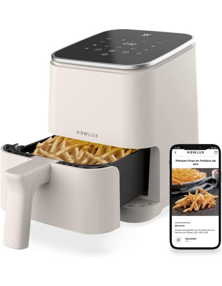 NEWLUX AIR FRYER POWER V20 CREME - FRITADEIRA 2L