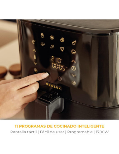 NEWLUX AIR FRYER POWER V55 FRITADEIRA SEM OLEO...