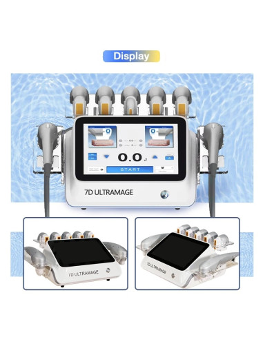 MAQUINA HIFU 7D ULTRASOM FOCALIZADO CORPO E ROSTO