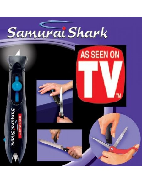AFIADOR DE FACAS SAMURAI SHARK | Virtualvantagem | VRT.007.00082