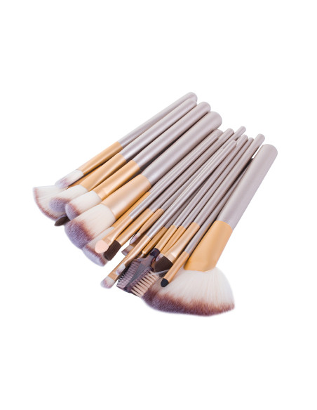 CONJUNTO DE 24 PINCEIS MAQUIAGEM PROFISSIONAIS