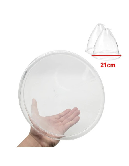 COPOS XL DE 21CM PUMP UP PARA VÁCUO 