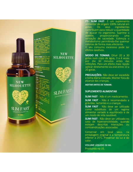 SLIM FAST NEW SILHOUETTE - ENTREGAS DESDE 24
