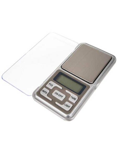 Mini Balança Digital  Precisão 0.1 gr até 500 gramas