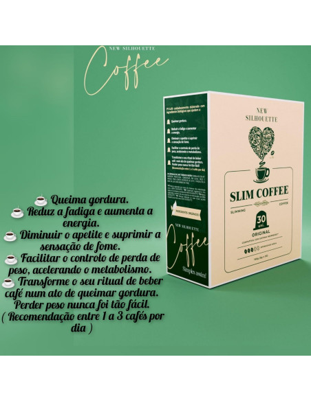 SLIM COFFEE NEW SILHOUETTE - ENTREGAS DESDE 24H