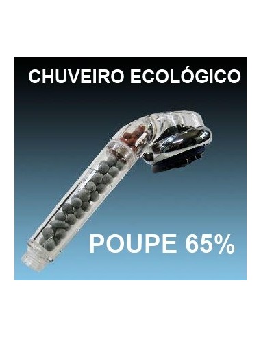 CHUVEIRO ECOLÓGICO 8 FUNÇÕES POUPE 65% | Virtualvantagem | VRT.007.00117