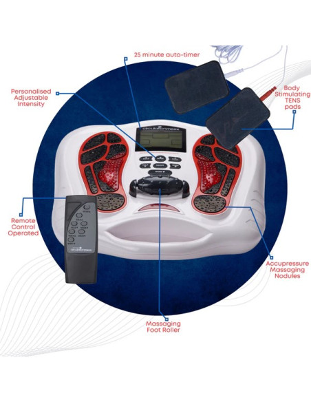 MASSAGEADOR DE PÉS INFRAVERMELHO REFLEXOTERAPIA
