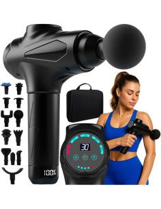 PISTOLA DE MASSAGEM GUN PROFISSIONAL