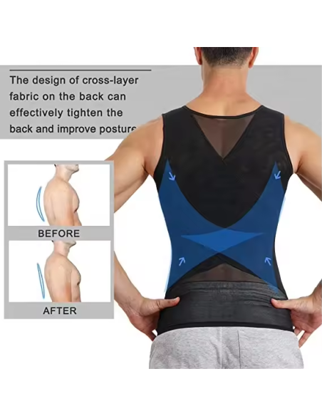 CAMISOLA MODELADORA MASCULINA