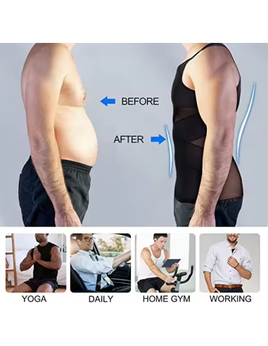 CAMISOLA MODELADORA MASCULINA