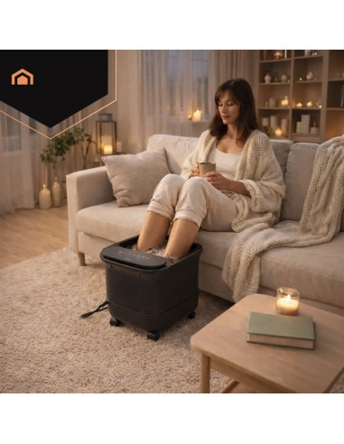 BACIA PARA PEDICURE ELÉTRICA COM AQUECIMENTO E...